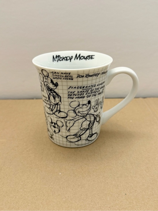 Disney Other - Disney Mickey Mouse Sketchbook Mug Animation Sketch Art Collectible